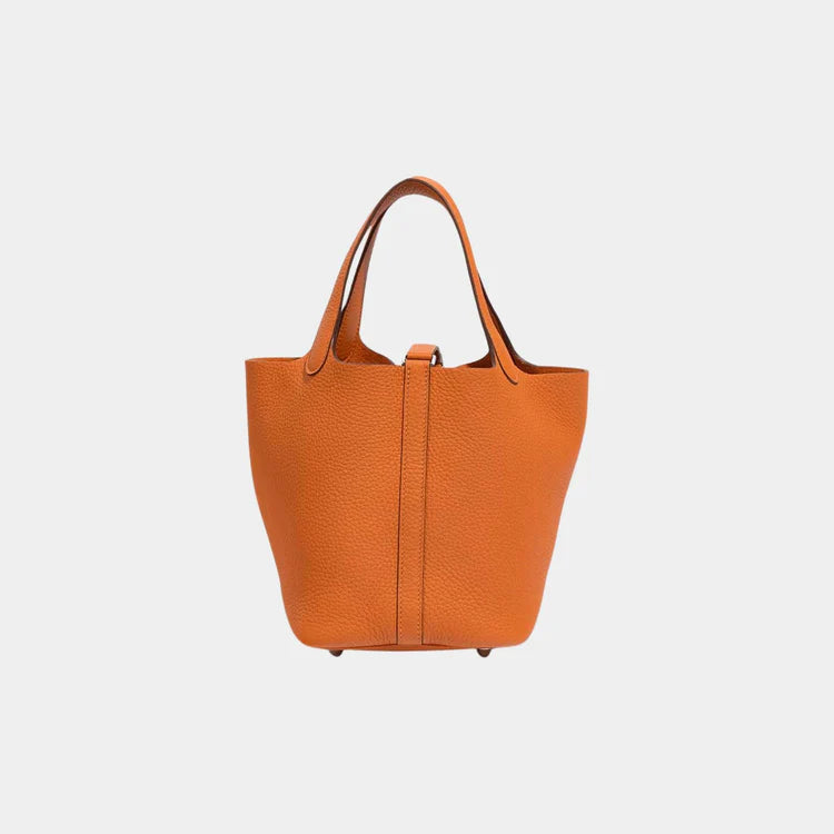 Hermès Picotin 18 – Clémence Orange with Gold Hardware - Zeuskicks
