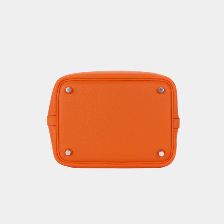 Hermès Picotin 18 – Orange Minium Clemence Leather with Palladium Hardware - Zeuskicks
