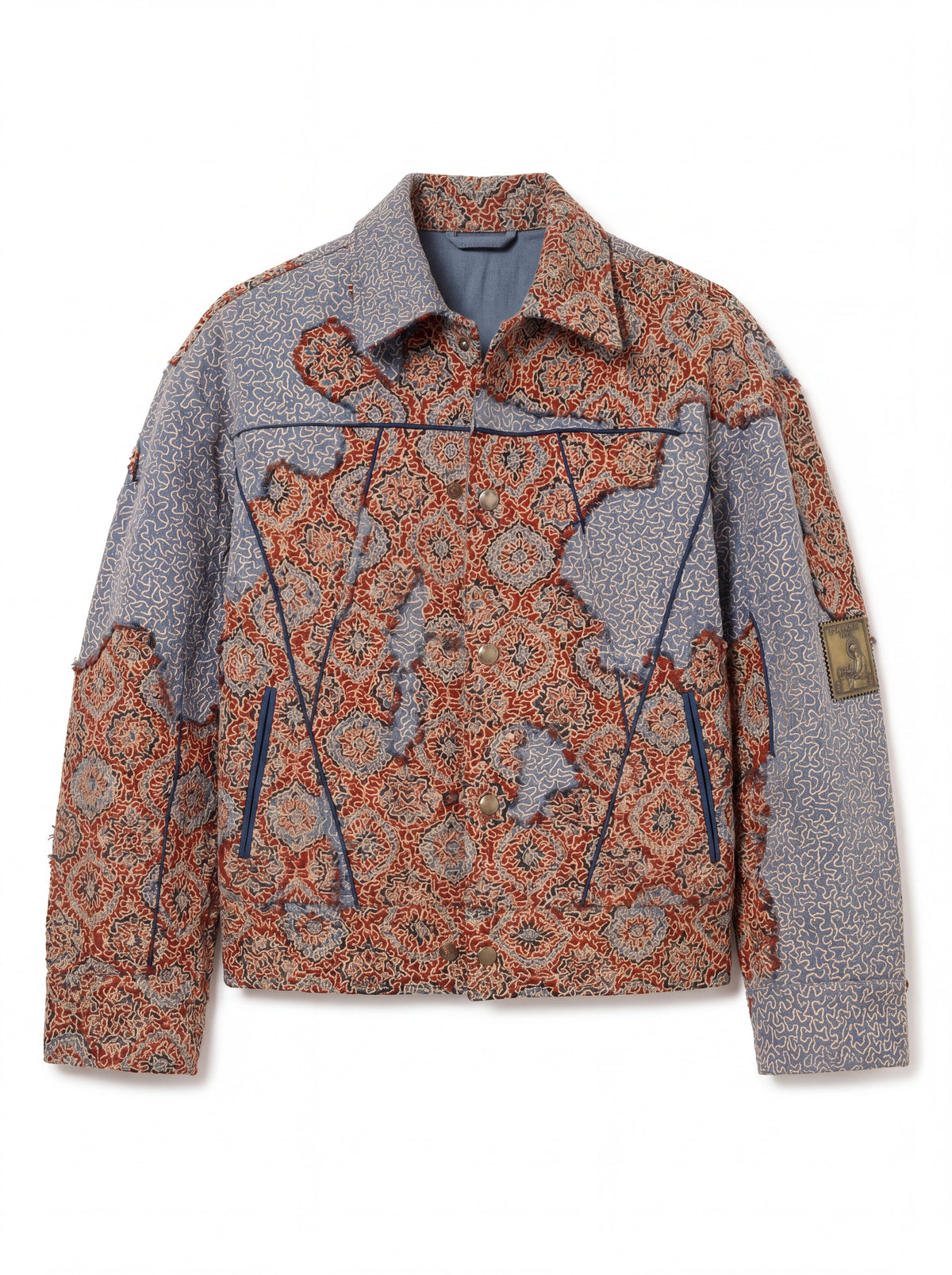 Ajrakh Paniya Jacket by FARAK