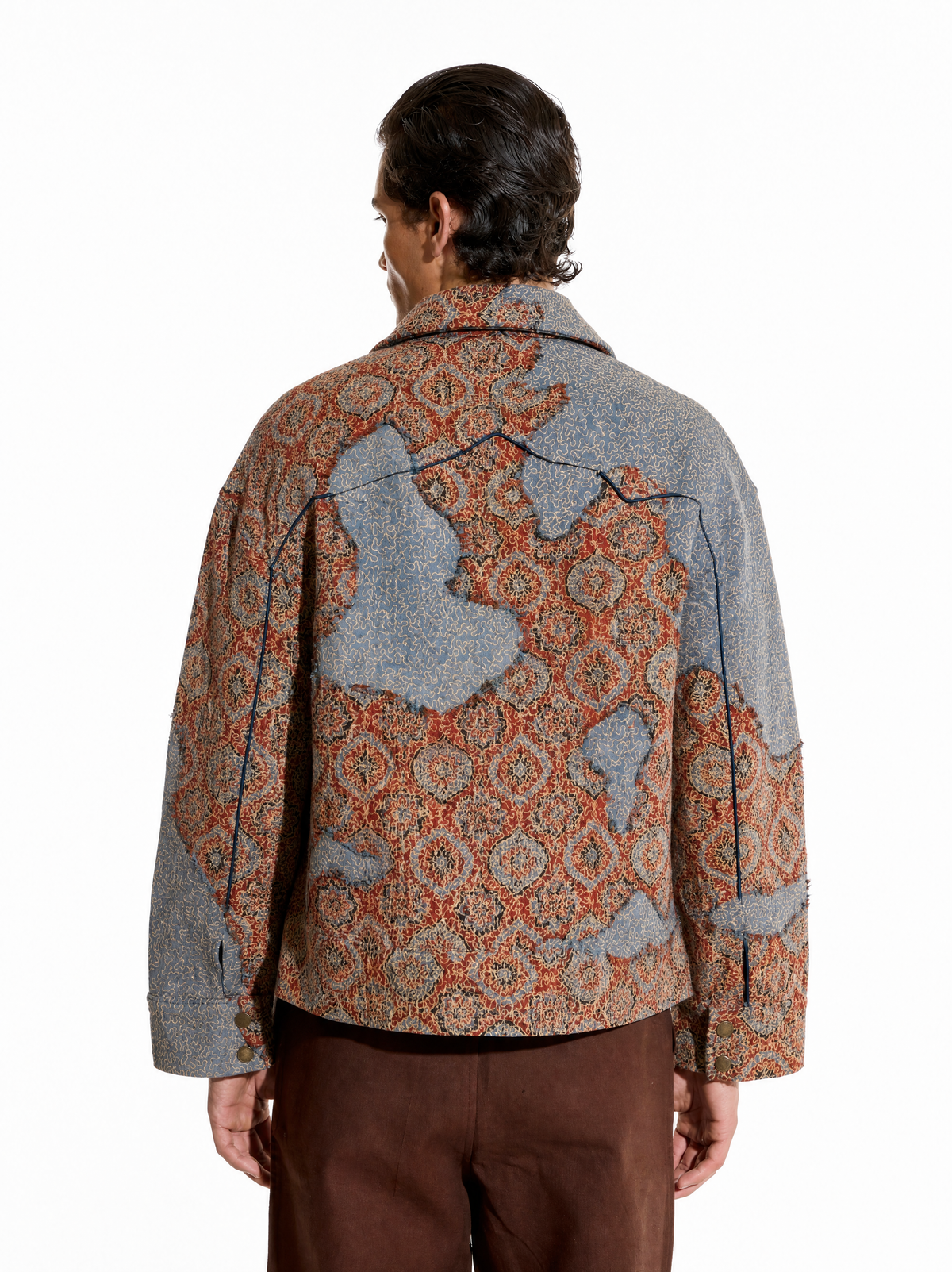 Ajrakh Paniya Jacket by FARAK