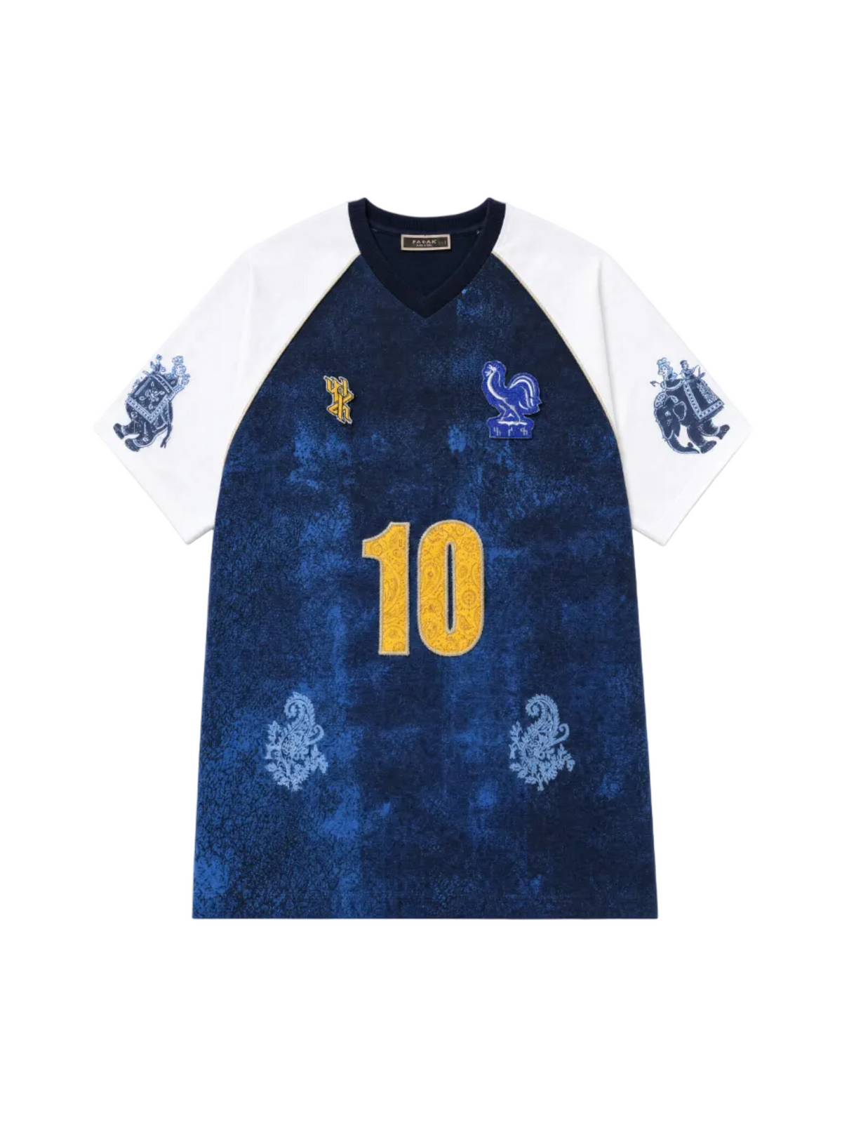 Fransé Block-Printed Jersey by FARAK