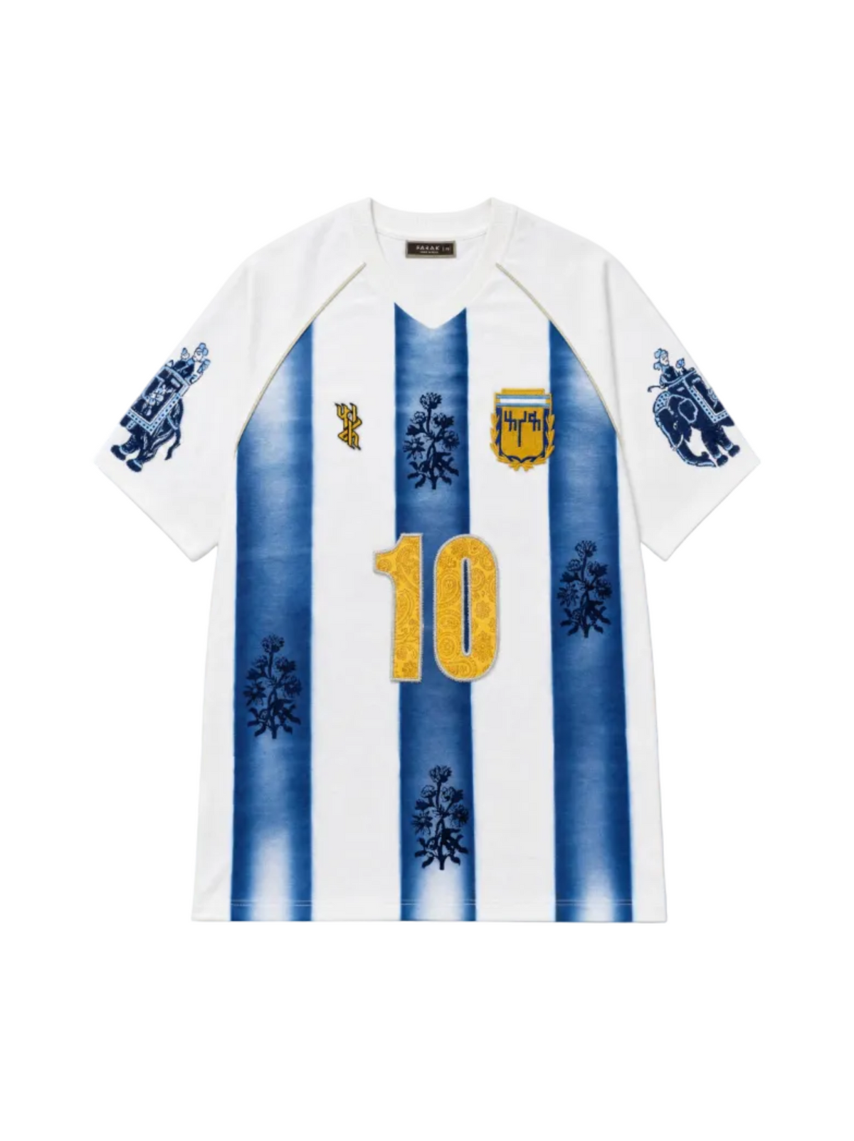 Argentino Block-Printed Jersey by FARAK