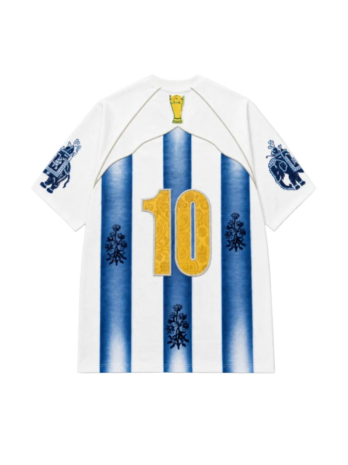 Argentino Block-Printed Jersey by FARAK