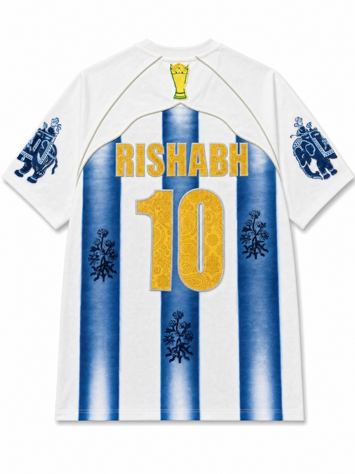 Argentino Block-Printed Jersey by FARAK