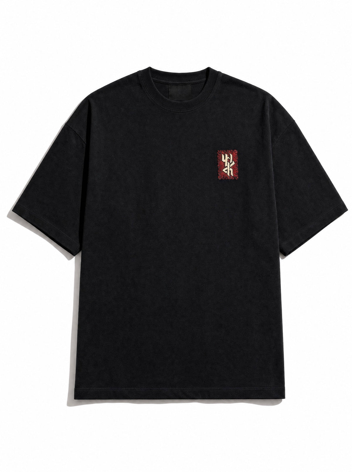 Red Monogram T-shirt by FARAK
