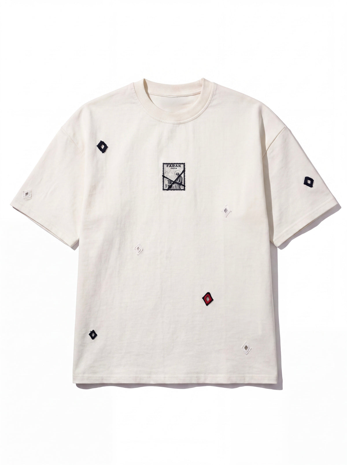 Mirror White T-shirt by FARAK