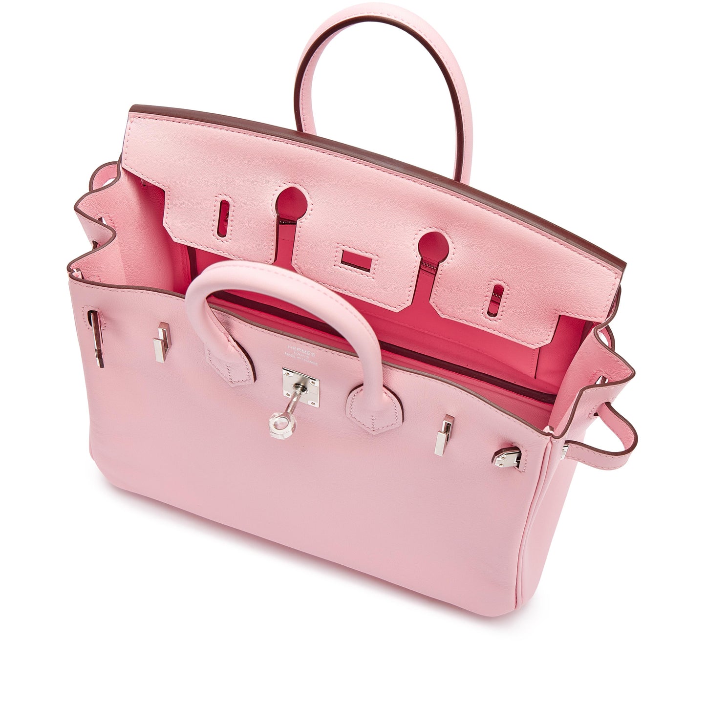 Hermès Birkin 25 – Rose Sakura Swift with Palladium Hardware