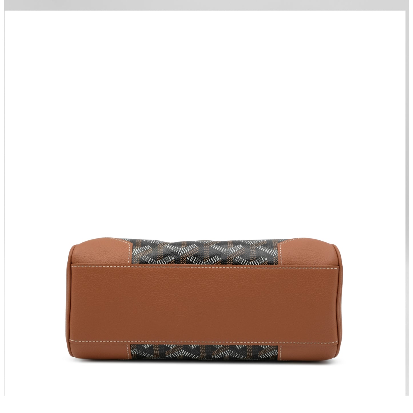 Goyard Saïgon Souple Mini Bag – Black Goyardine Canvas & Tan Chevroches Calfskin