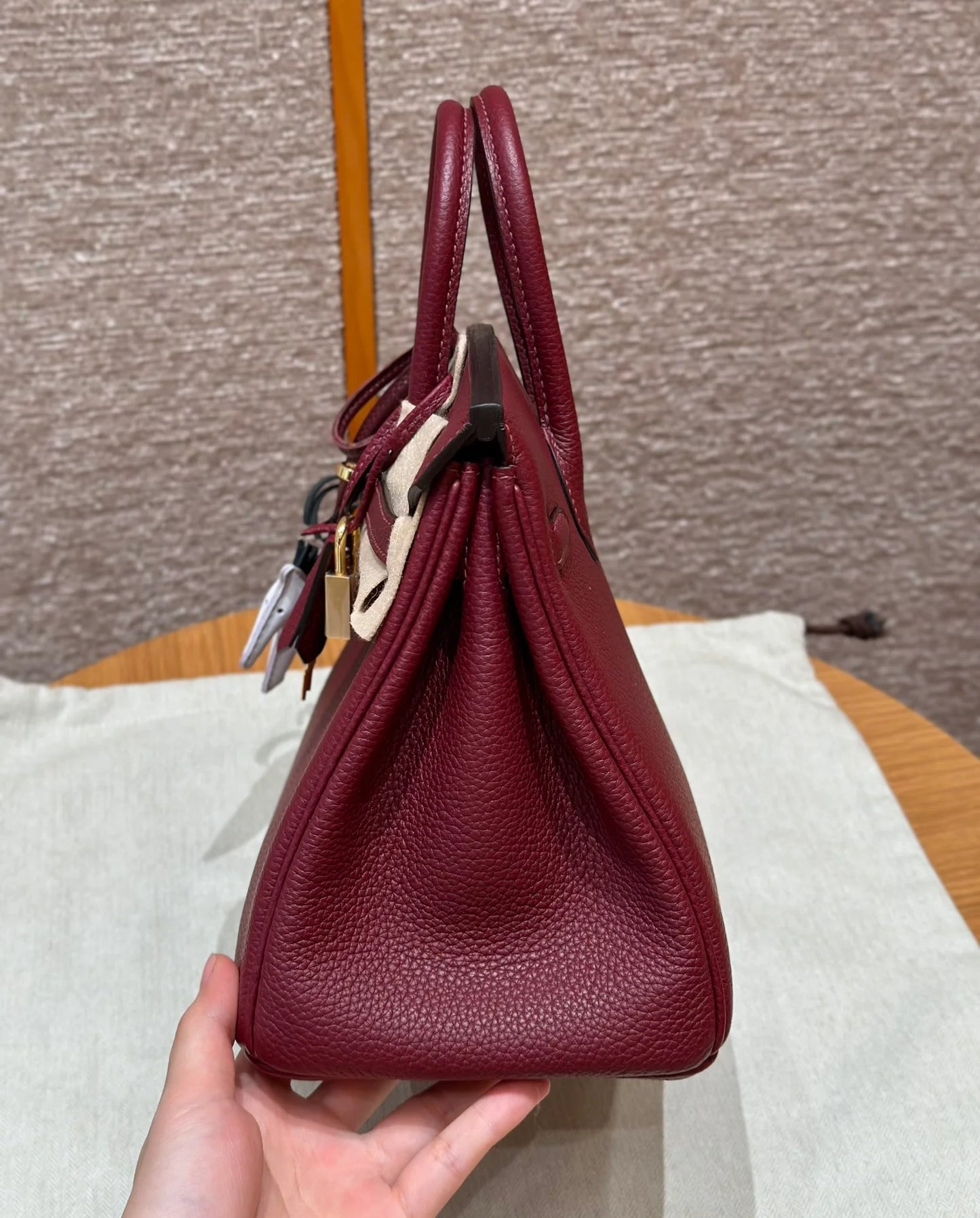 Hermès Birkin 35 – Rouge H Togo Leather with Gold Hardware - Zeuskicks