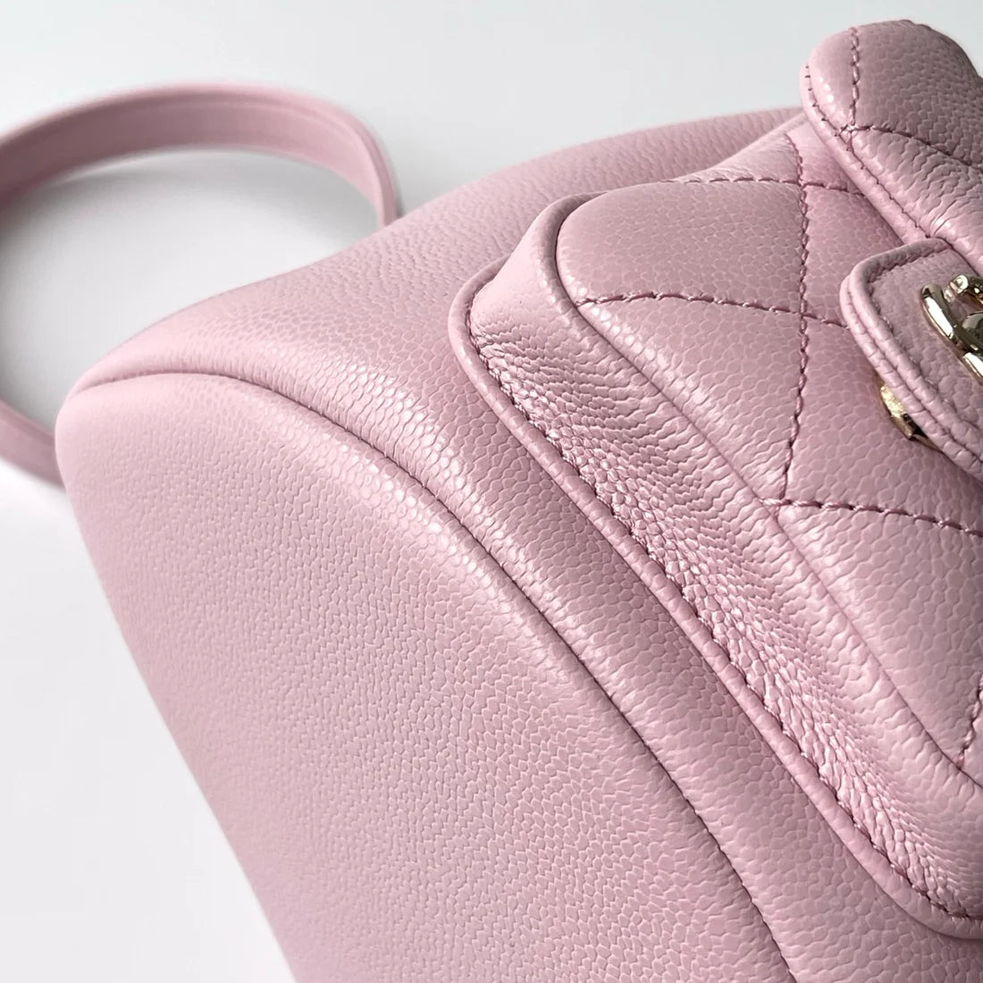 Chanel 23P Mini Backpack – Pink with Gold Hardware