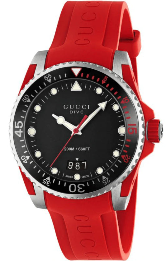Gucci YA136309 Men's Dive Collection Swiss Quartz Watch
