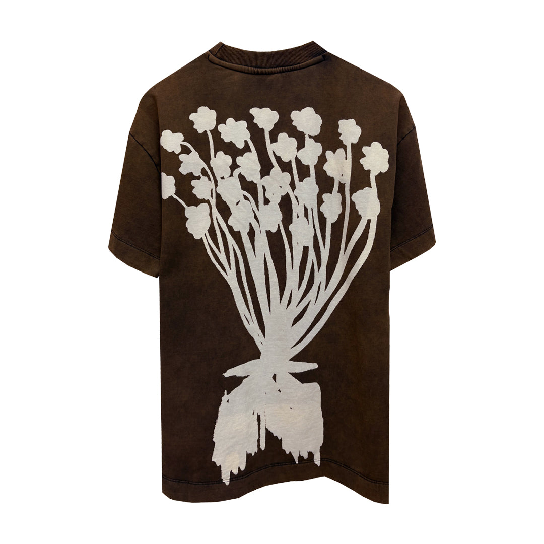 Bouquet T-shirt in VIntage. Black [Unisex] by Beyond Extremes