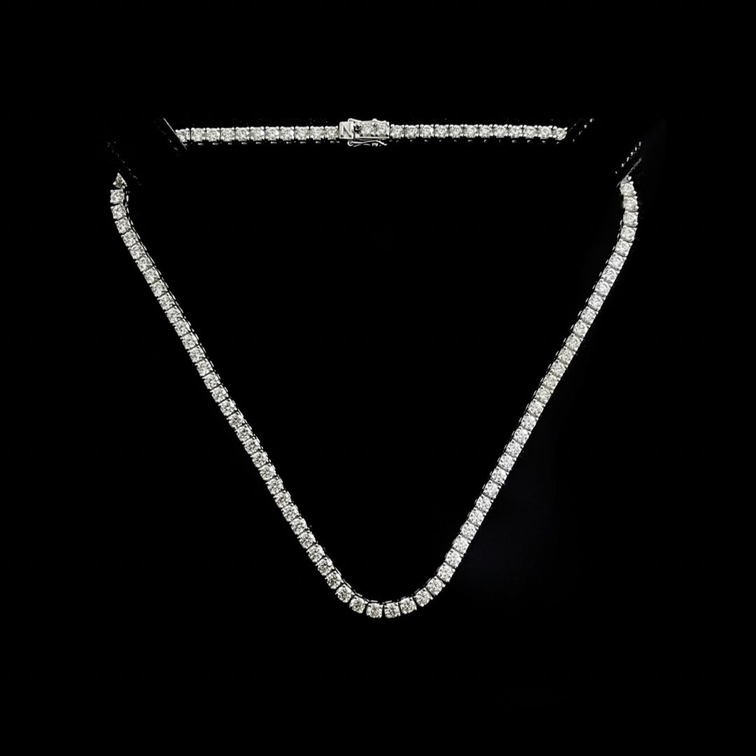 4.20 TENNIS NECKLACE by The Noble Sculptor