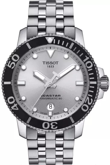 Men’s Tissot Seastar 1000 Powermatic 80 T120.407.11.031.00 Automatic Watch - Zeuskicks