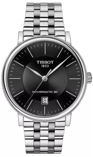 Men’s Tissot Carson Powermatic 80 T122.407.11.051.00 Automatic Watch - Zeuskicks