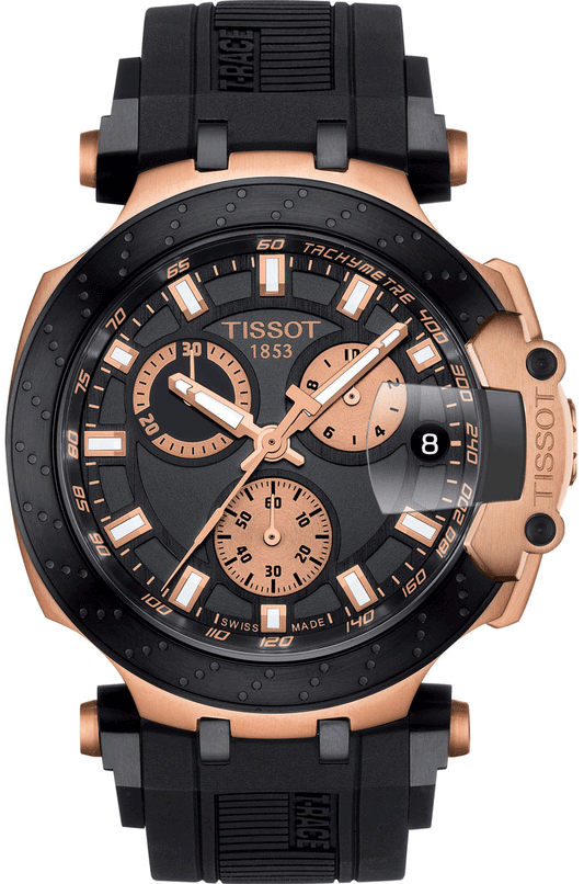 Men’s Tissot T-Race Chronograph T115.417.37.051.00 Quartz Watch - Zeuskicks