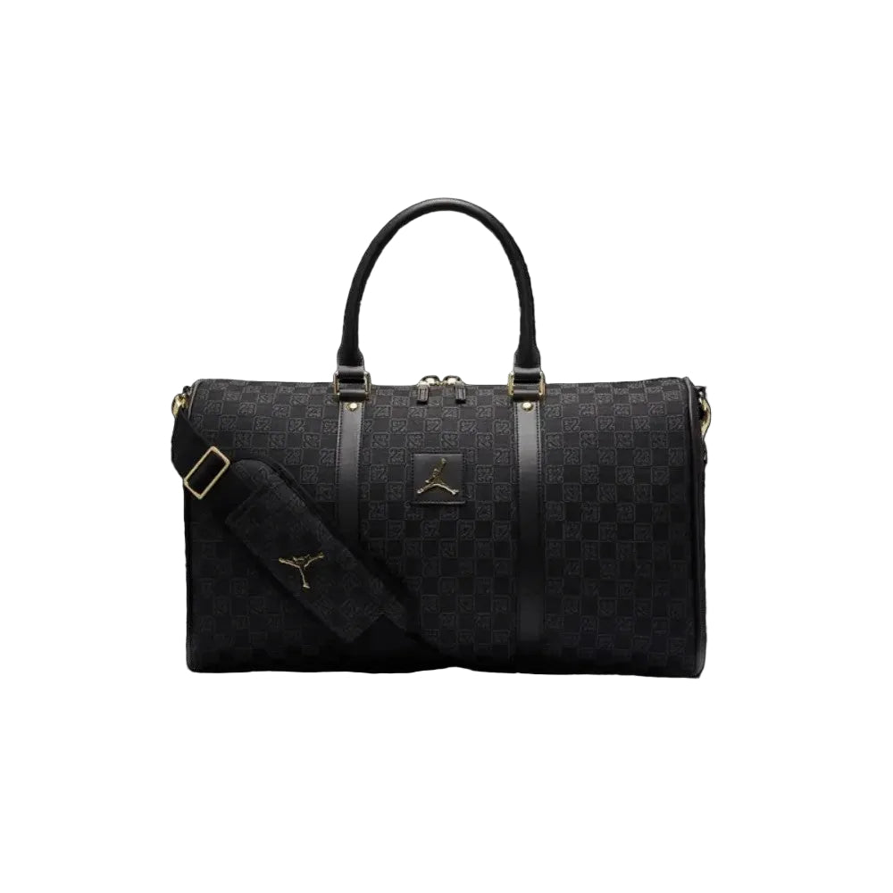 Jordan Monogram 25L Duffle Bag - Black by JORDAN BAGS