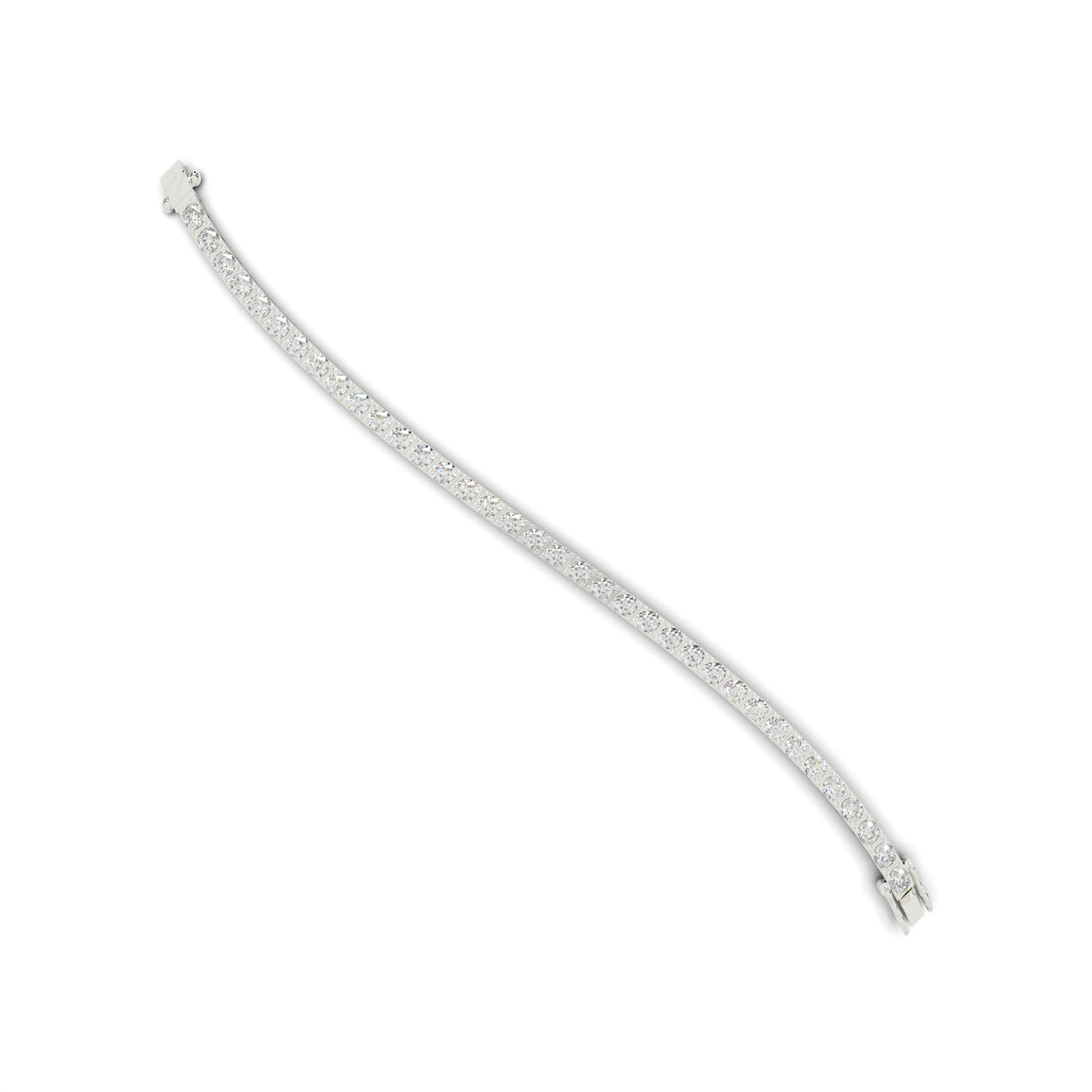 WHITE MICRO DIAMOND BRACELET by The Noble Sculptor