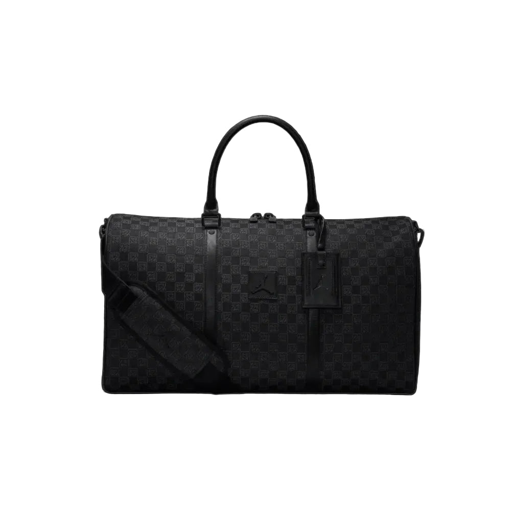Jordan Monogram 40L Duffle Bag - Black by JORDAN BAGS