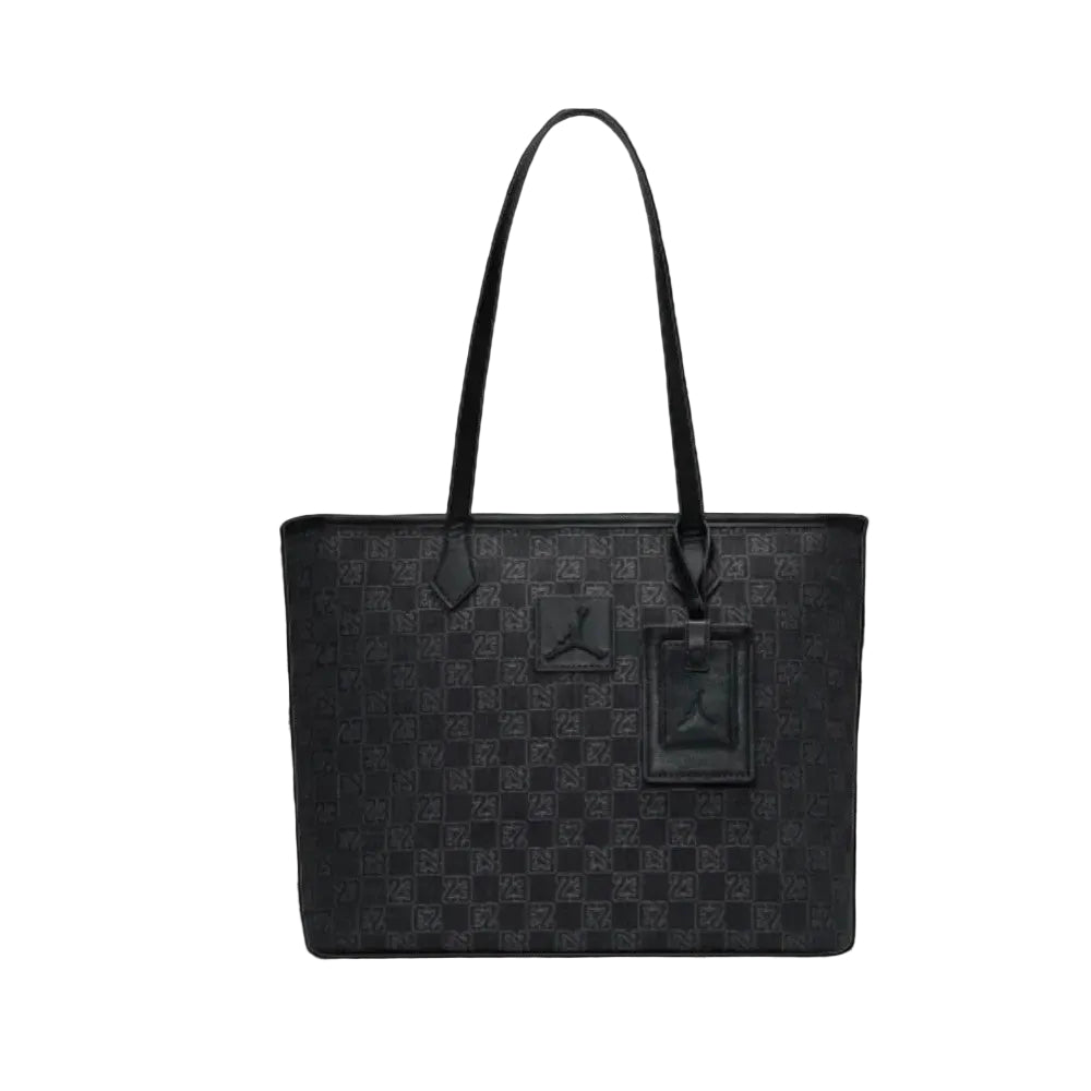 Jordan Monogram Tote 32L Bag - Black by JORDAN BAGS