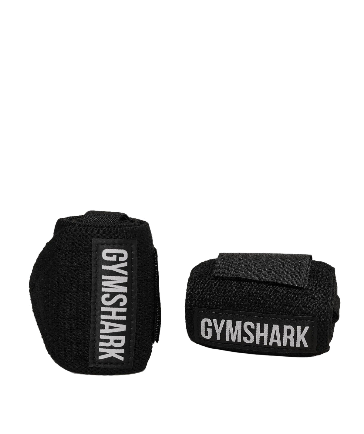 GYMSHARK Wrist Straps Black by GYMSHARK