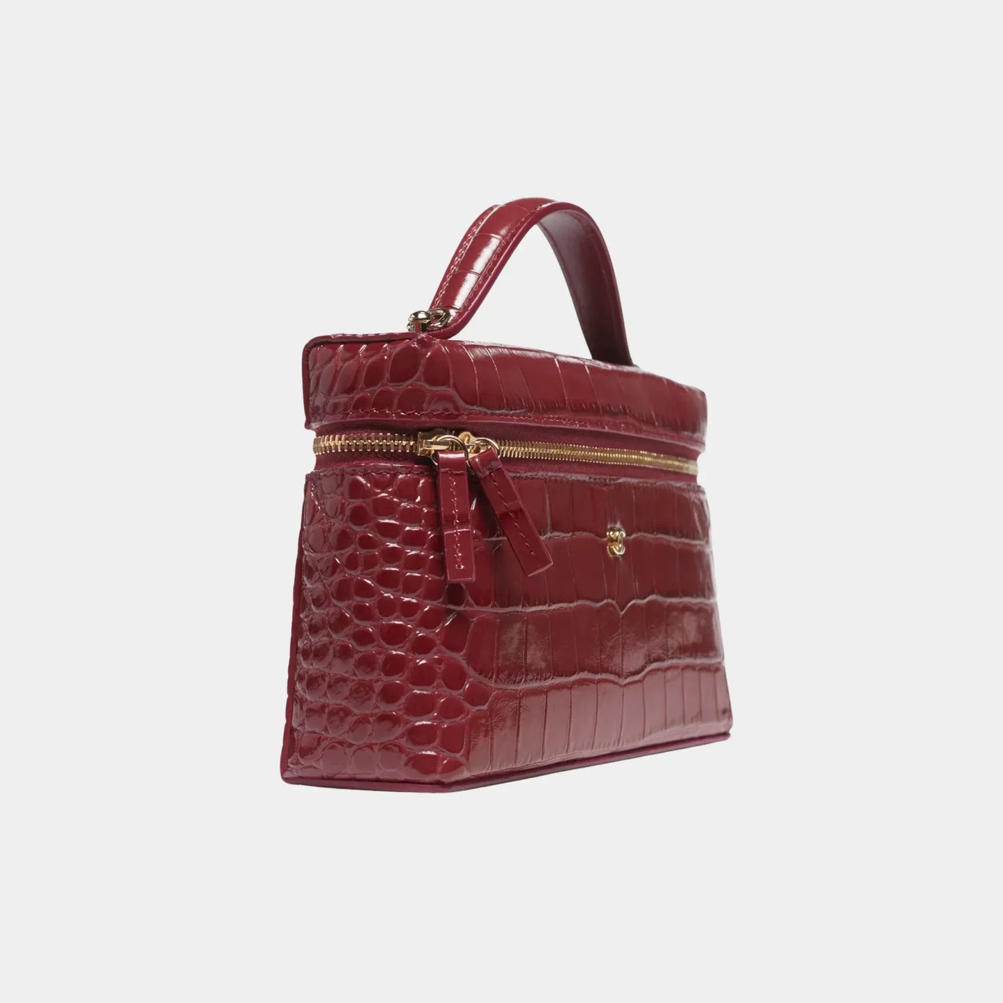 Chanel Vanity with Chain – Dark Burgundy