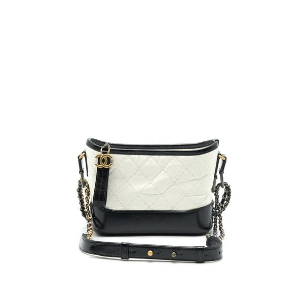 Chanel Small Gabrielle Hobo Bag – Black & White