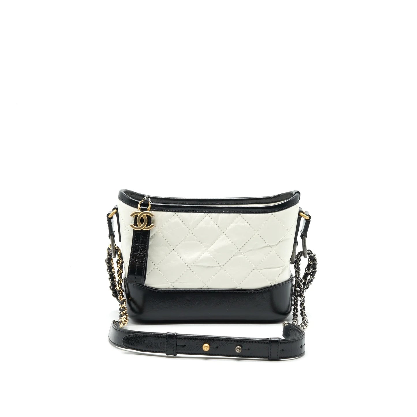 Chanel Small Gabrielle Hobo Bag – Black & White