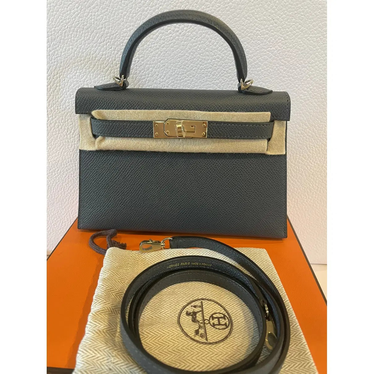 Hermès Kelly Mini Leather Handbag