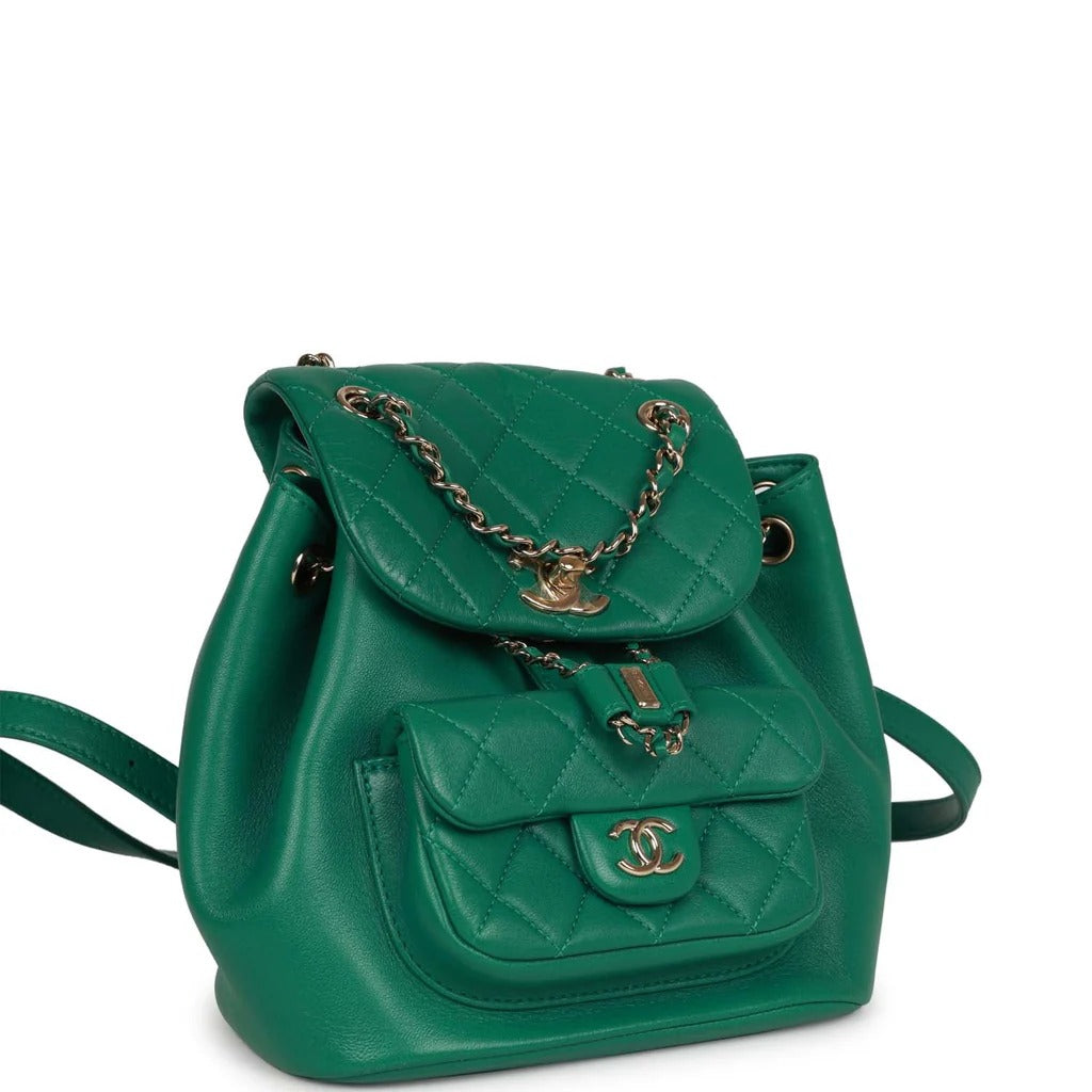Chanel Small Duma Backpack – Green