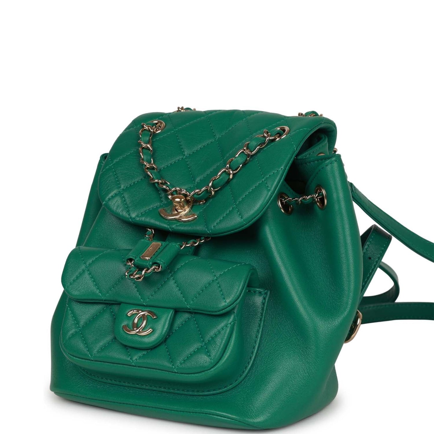 Chanel Small Duma Backpack – Green