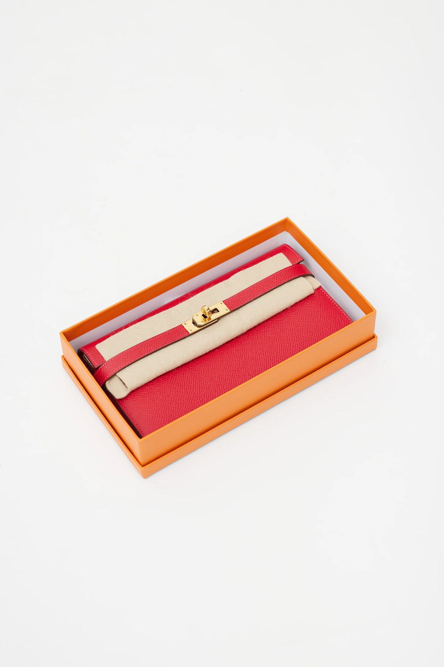 Hermès 2016 Rouge Casaque Epsom Kelly Wallet