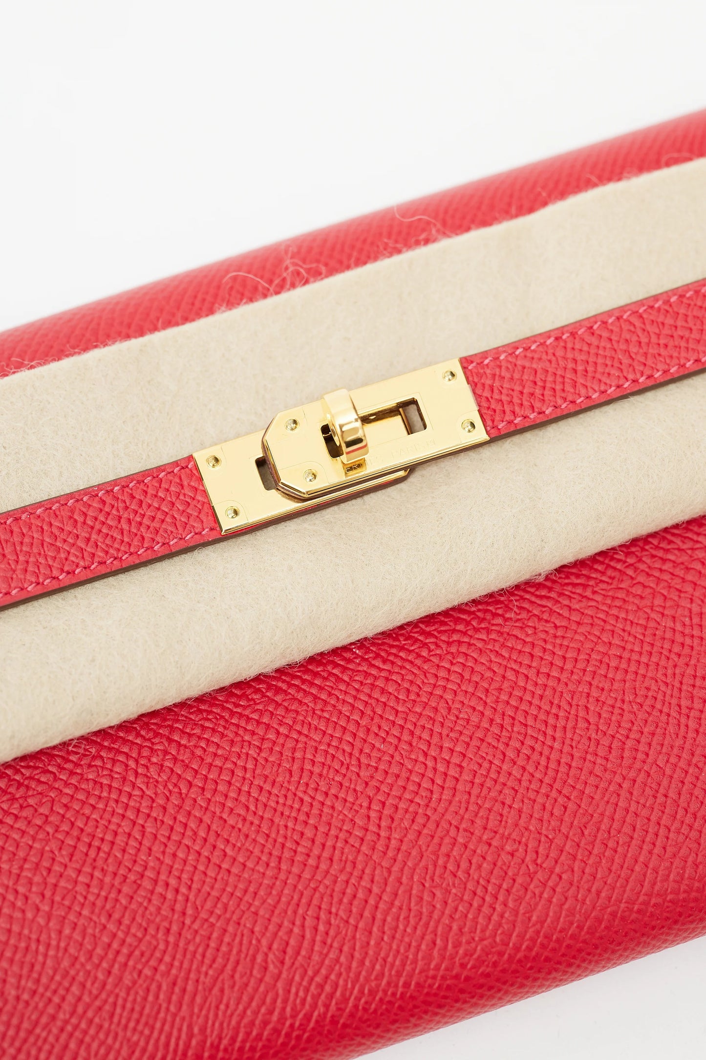 Hermès 2016 Rouge Casaque Epsom Kelly Wallet