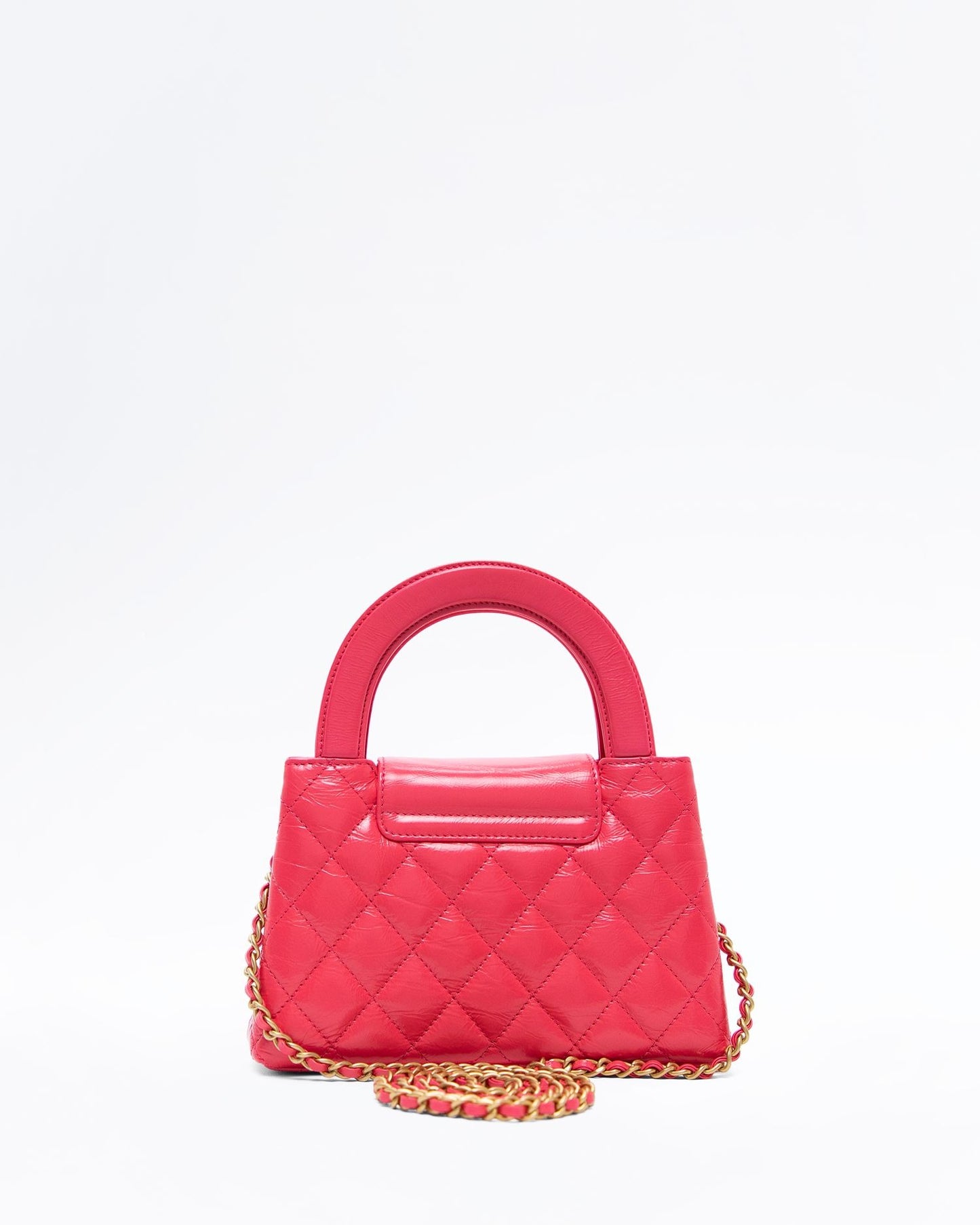 Chanel Kelly Top Handle Nano Shopping Bag – Pink