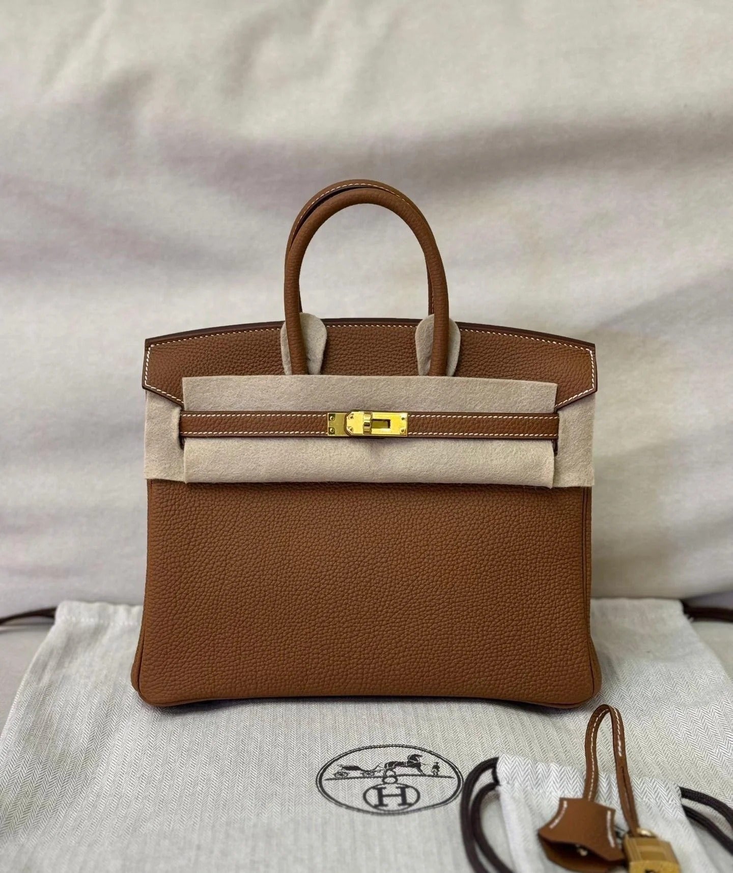 Hermès Birkin 25 – Gold Togo Leather with Gold Hardware