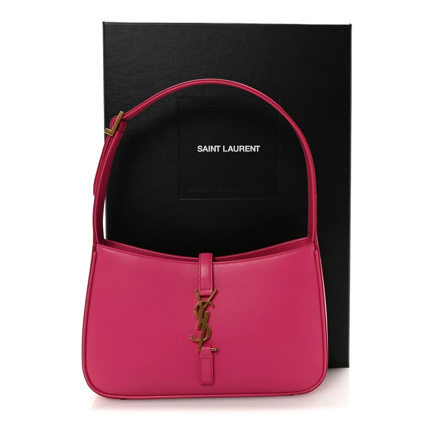 Saint Laurent Le 5 À 7 Hobo – Bubblegum Pink