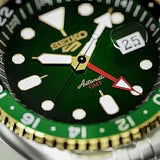 Men’s Seiko 5 Sports Forest Green Sunrise Limited Edition SSK050K1 Automatic GMT Watch