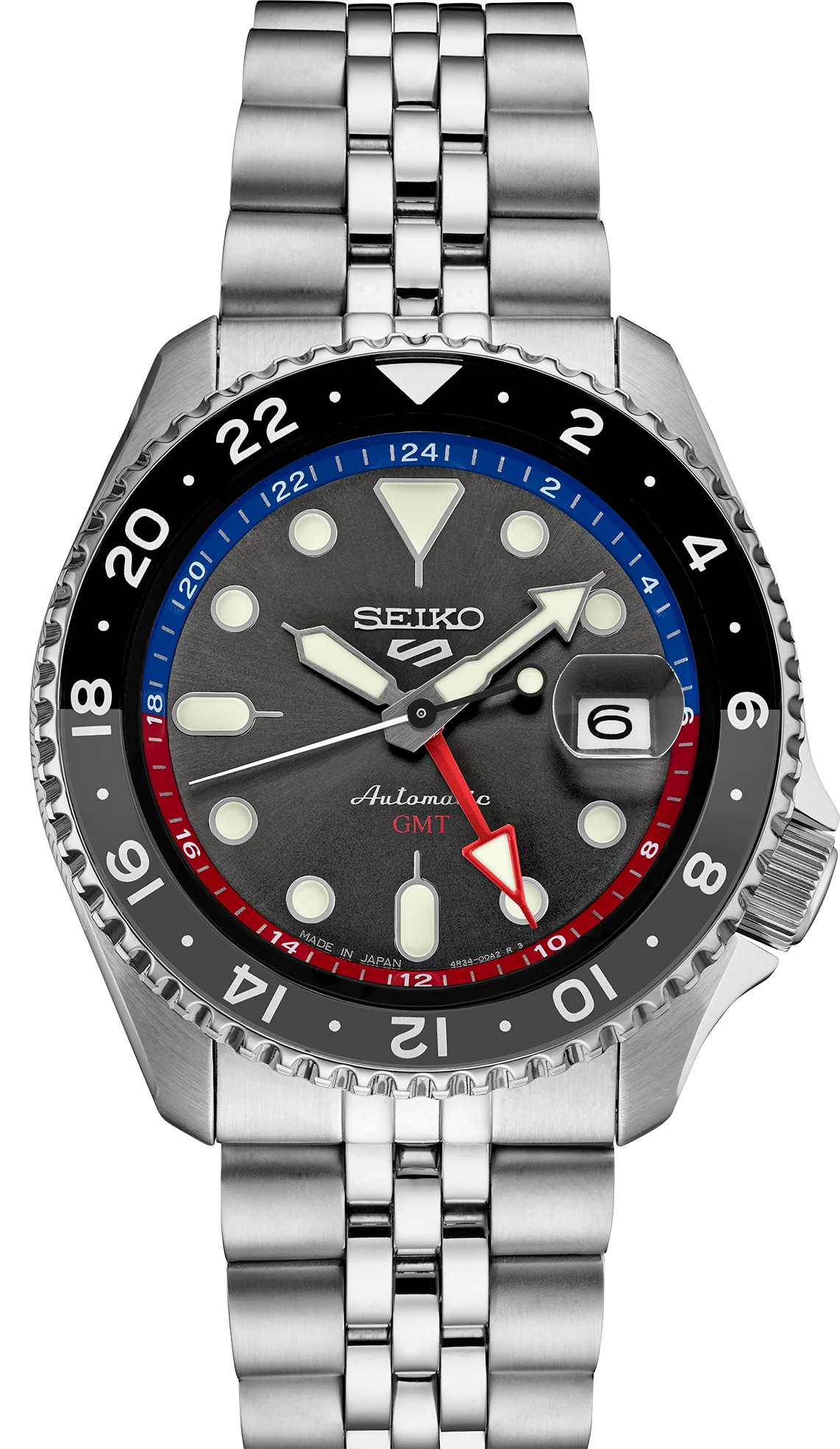 Men’s Seiko 5 Sports SSK019K1 Automatic Watch – SKX GMT U.S. Special Creation - Zeuskicks