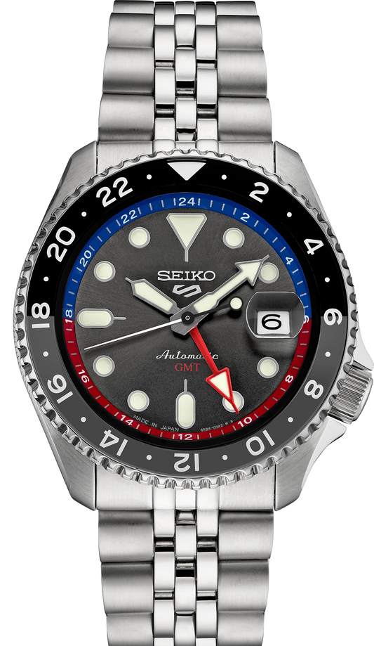 Men’s Seiko 5 Sports SSK019K1 Automatic Watch – SKX GMT U.S. Special Creation - Zeuskicks