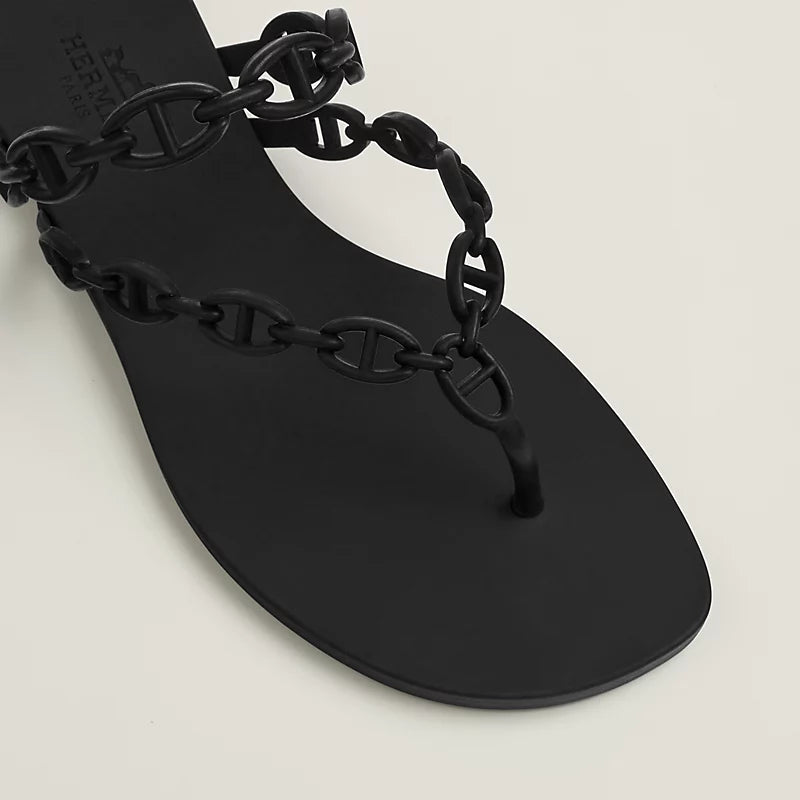 Island Sandals – Waterproof TPU (Black) - Zeuskicks