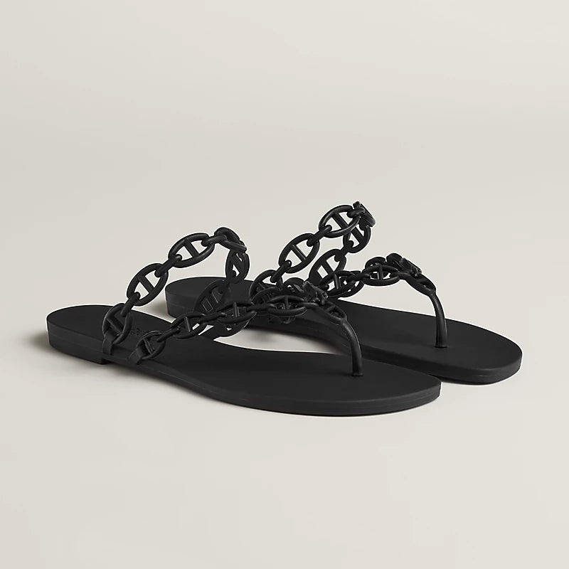 Island Sandals – Waterproof TPU (Black) - Zeuskicks
