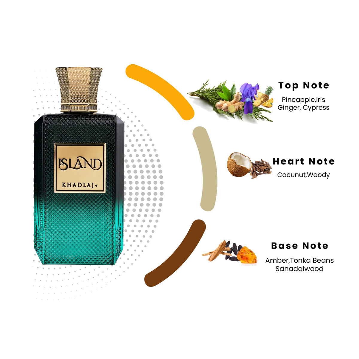 Khadlaj Island Extrait de Parfum 100ML Khadlaj perfume