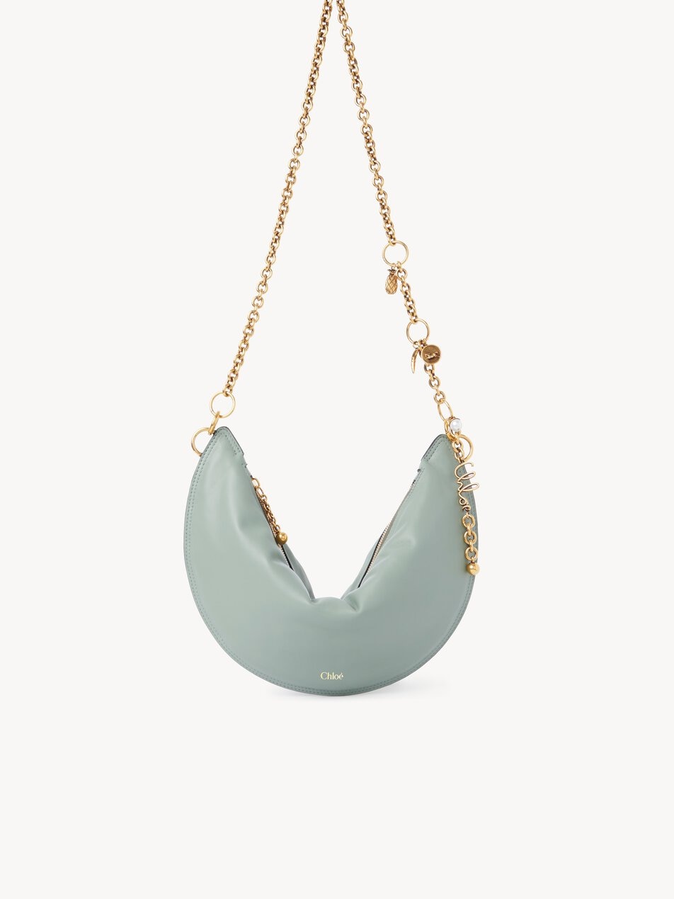 CHLOE Icons shoulder bag in soft leather Bluish Green by CHLOE