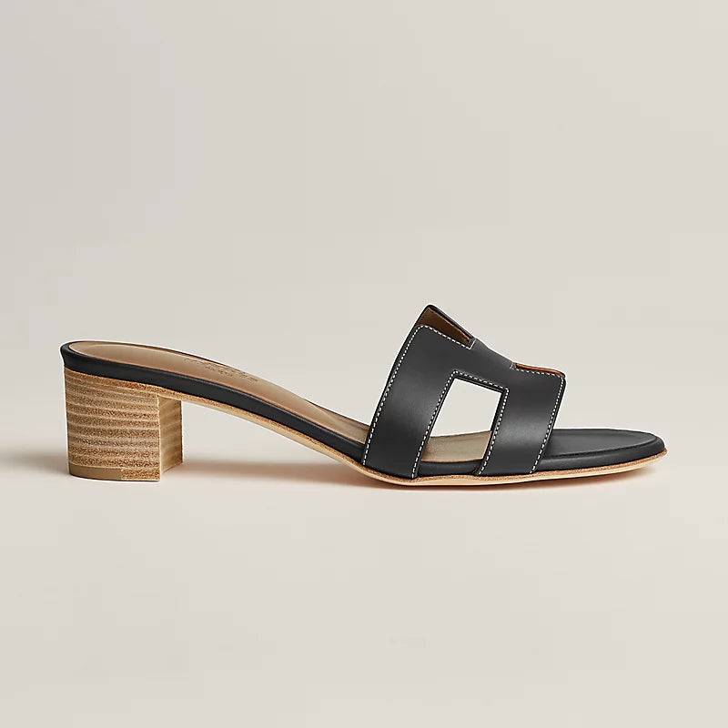 Hermès Oasis Sandals – Calfskin Icon Heel Edition - Zeuskicks