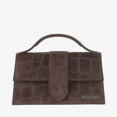 Jacquemus Bambino Crossbody Bag — Dark Brown