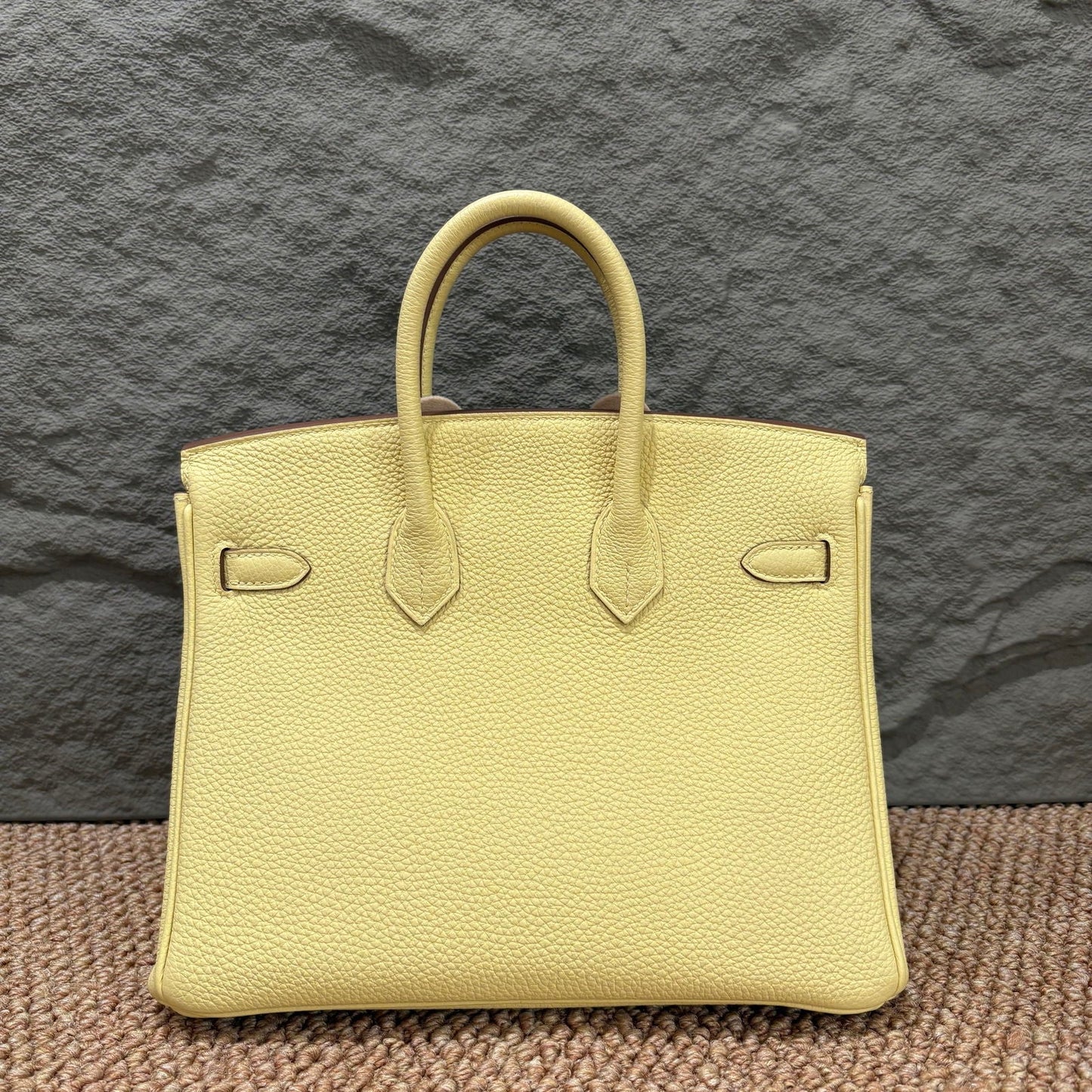 Hermès Birkin Sellier 25 – Epsom Calfskin (Jaune Milton)