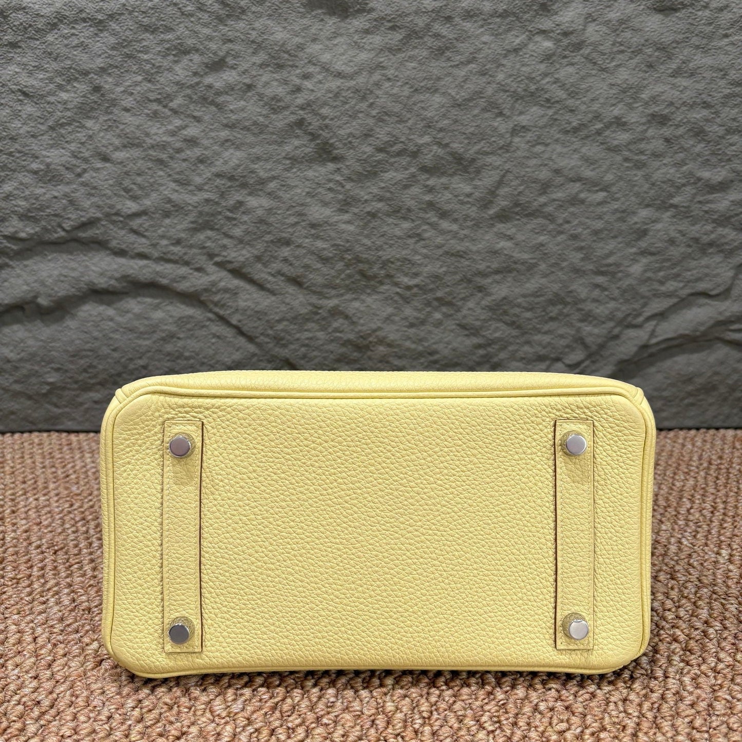 Hermès Birkin Sellier 25 – Epsom Calfskin (Jaune Milton)