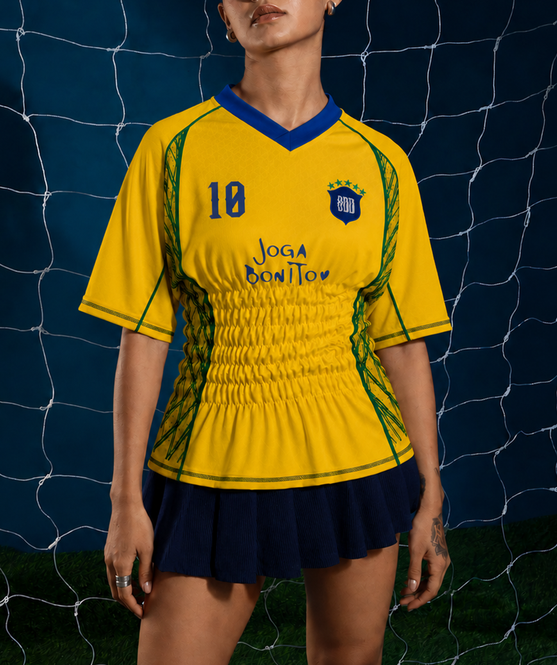Joga Bonito Female Jersey by oddnoteven