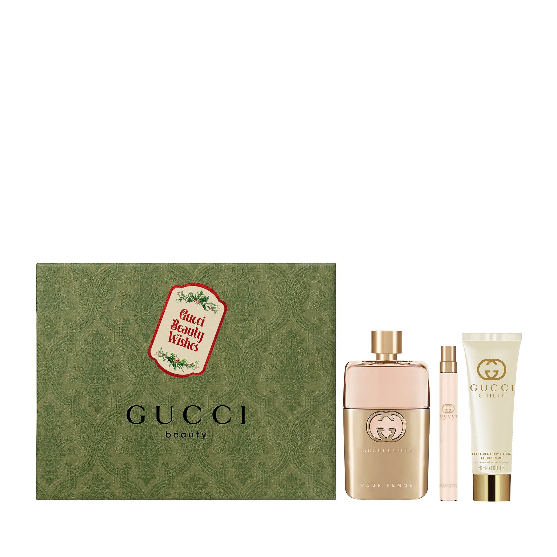 Guilty Pour Femme EDP Giftset and Body Lotion and Miniature • 155ml