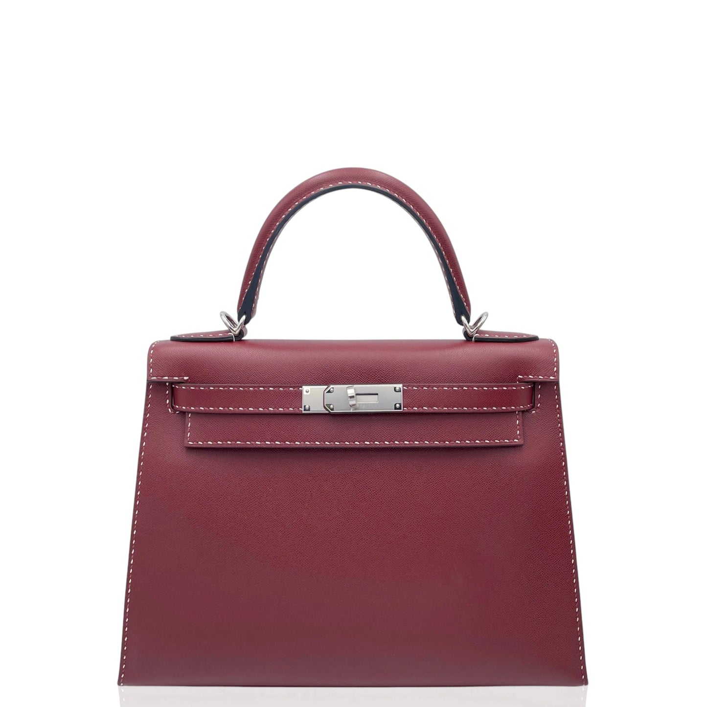 Hermès Kelly 28 Madame – Medium Handbag with Palladium Hardware